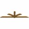 Ekena Millwork Redmond Rough Sawn Timber Gable Bracket, Western Red Cedar, 108"W x 31 1/2"H x 2"D x 6"F, 7/12 Pitch GBW108X31X0206RED00RWR - alternate 4
